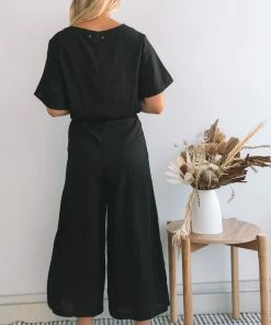 Miracle Fashion Maternity Dresses Tommy Jumpsuit - Black 10 Miracle Fashion Maternity Dresses Tommy Jumpsuit - Black