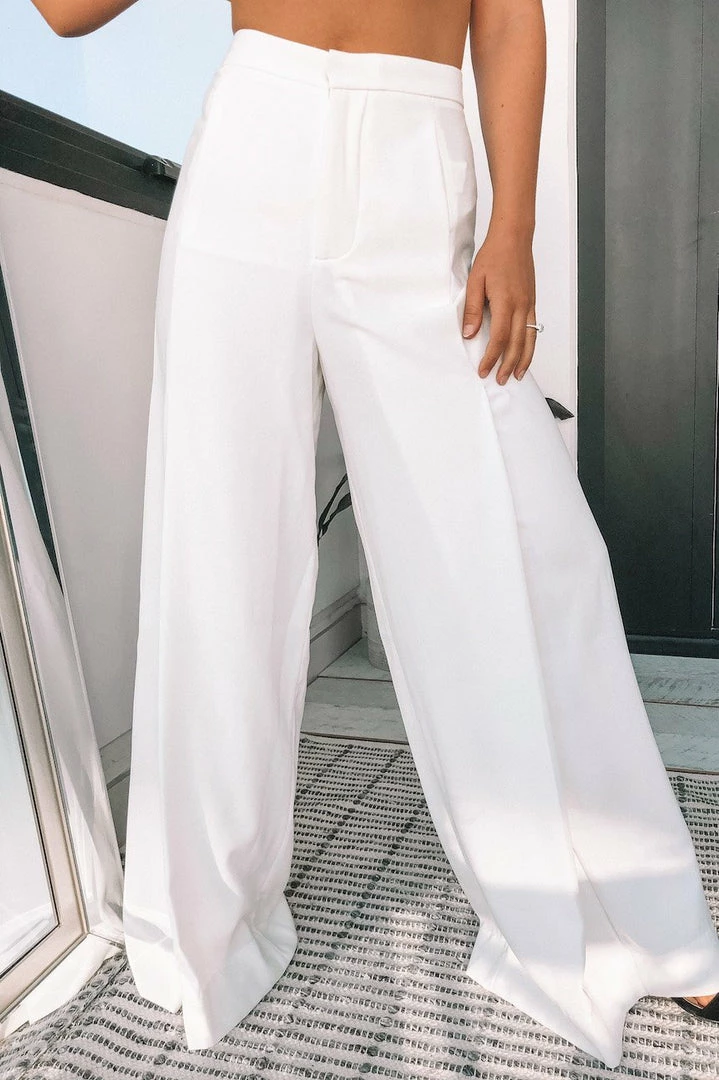 Main St Rock Pants - White 5 Main St Rock Pants - White