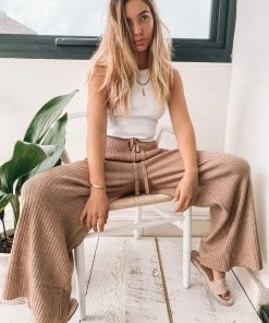 Qtrend Fashion PTY LTD Journal Pants - Beige