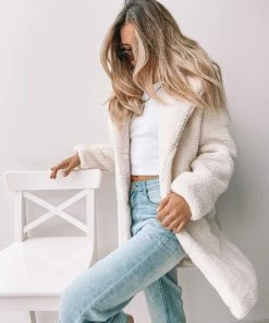 Pink Diamond Jackets & Coats Bernie Jacket - Ivory