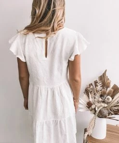 Miracle Fashion Balandra Dress - White DRESSES
