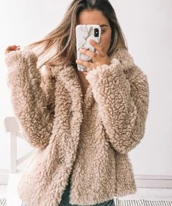 Pink Diamond Carebear Jacket - Beige