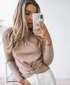 Dream House CLOTHING Britta Top - Taupe