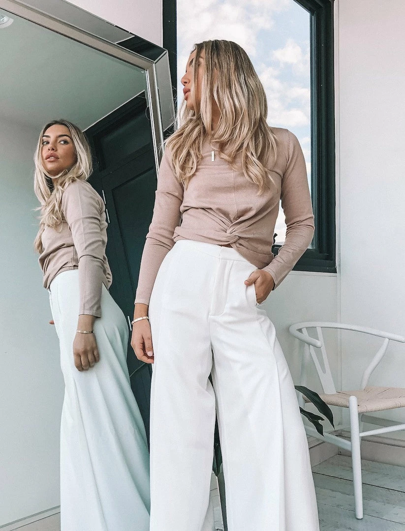 Dream House CLOTHING Britta Top - Taupe 5 Dream House CLOTHING Britta Top - Taupe