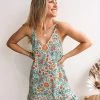Style Box Narooma Dress - Sage Print DRESSES