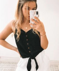 Dream House Lulled Top - Black