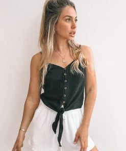 Dream House Lulled Top - Black