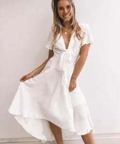 Esther The Label DRESSES Bryla Dress - White