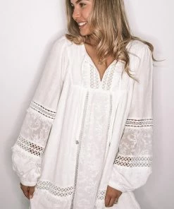 Willo Fashion Sandbar Dress - White