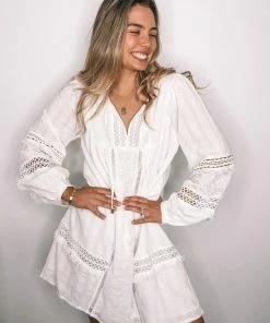 Willo Fashion Sandbar Dress - White