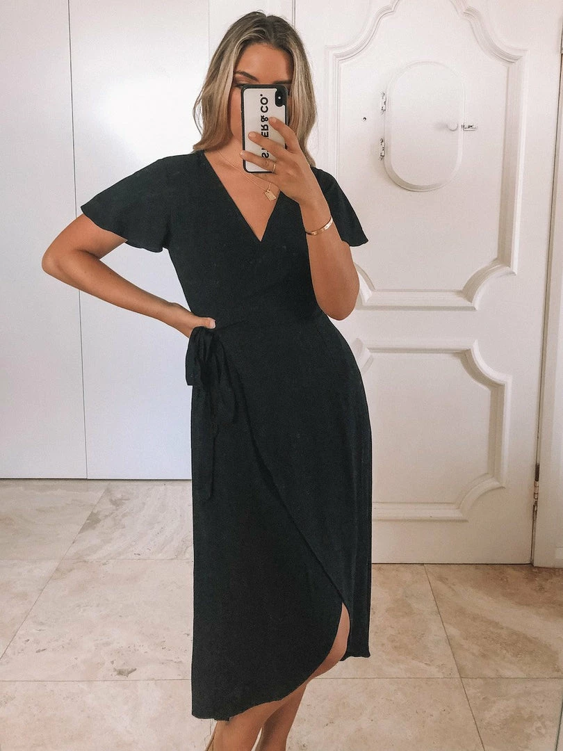 Style Box DRESSES Tended Dress - Black 3 Style Box DRESSES Tended Dress - Black