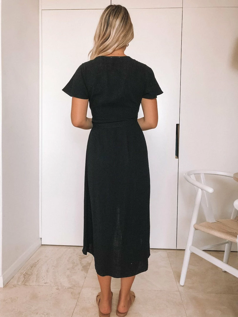 Style Box DRESSES Tended Dress - Black 4 Style Box DRESSES Tended Dress - Black