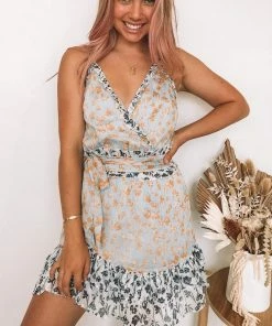 Sasha Clothing Jessa Dress - White Print DRESSES