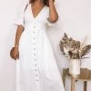 Desire Korbela Dress - White Casual Dresses