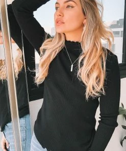 Qtrend Fashion PTY LTD CLOTHING Chanting Top - Black