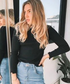 Qtrend Fashion PTY LTD CLOTHING Chanting Top - Black