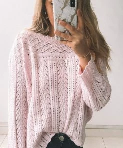 Rock Denim Dreamer Knit - Blush