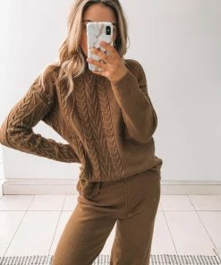 Qtrend Fashion PTY LTD CLOTHING SEPARATED Monica Set - Mocha