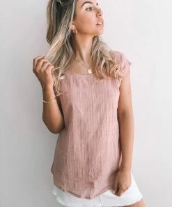 Miracle Fashion Aera Top - Dusty Pink Maternity Dresses