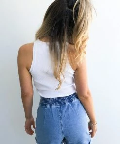 Style Box Pique Shorts - Blue CLOTHING 7 Style Box Pique Shorts - Blue CLOTHING