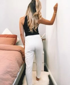 Qtrend Fashion PTY LTD CLOTHING Essence Crop Top - Black