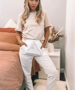 Sassy Hills Fashion CLOTHING Holiyay Pants - White 15 Sassy Hills Fashion CLOTHING Holiyay Pants - White