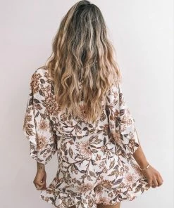 Rock Denim CLOTHING Bergamot Playsuit - Print