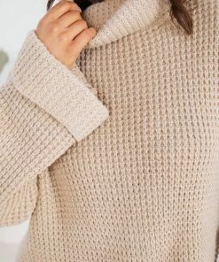HQ Fashion Phylis Knit - Beige CLOTHING