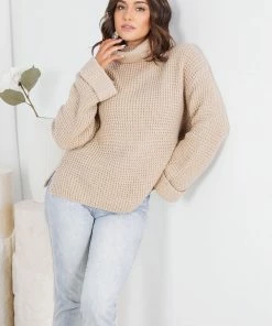 HQ Fashion Phylis Knit - Beige CLOTHING