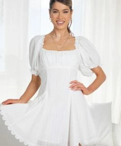 Indikah DRESSES Pilaria Dress - White