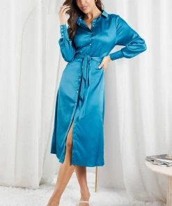 Wild Ginger Pitty Dress - Blue