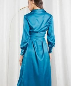 Wild Ginger Pitty Dress - Blue