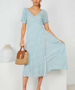 Style Box Plaridel Dress - Sage