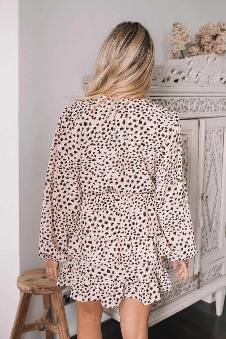 WeLove Fashion Labyrinth Dress - Leopard Print 4 WeLove Fashion Labyrinth Dress - Leopard Print