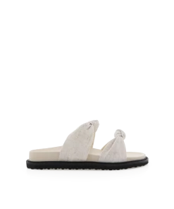 Billini Shoes Rubi Slides - Natural Woven Footwear