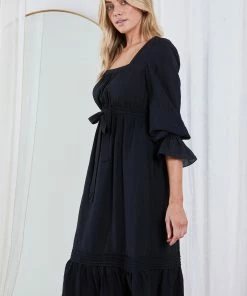 Desire Ramira Dress - Black DRESSES