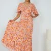 Rock Denim Ranchero Dress - Orange Floral 1 Rock Denim Ranchero Dress - Orange Floral