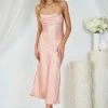 Sasha Clothing Reagan Dress - Peach DRESSES