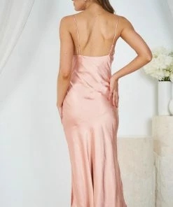 Sasha Clothing Reagan Dress - Peach DRESSES