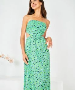 Reverse DRESSES Recia Dress - Green Print
