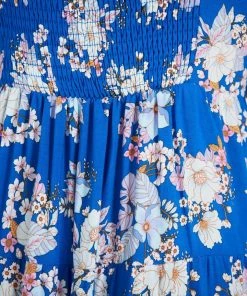 WeLove Fashion DRESSES Reina Dress - Blue Print