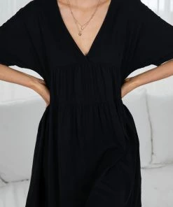 HQ Fashion DRESSES Remedy Dress - Black 14 HQ Fashion DRESSES Remedy Dress - Black