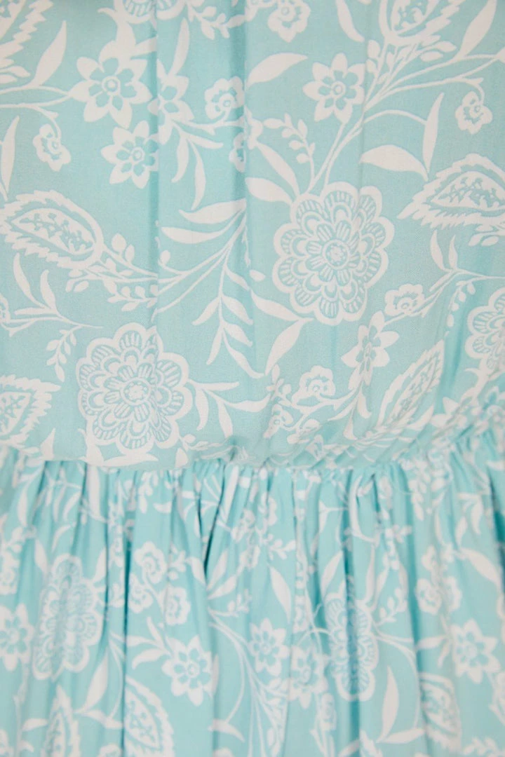 HQ Fashion Ricarda Dress - Blue Print DRESSES 9 HQ Fashion Ricarda Dress - Blue Print DRESSES