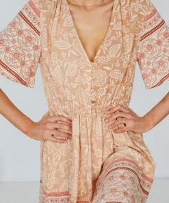 HQ Fashion DRESSES Ricarda Dress - Brown Print 13 HQ Fashion DRESSES Ricarda Dress - Brown Print