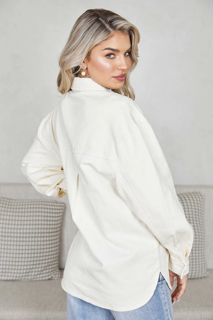 Ebby And I Richa Jacket - Cream 4 Ebby And I Richa Jacket - Cream