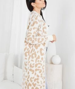 Miracle Fashion CLOTHING Risatta Cardigan - Cream Print 11 Miracle Fashion CLOTHING Risatta Cardigan - Cream Print