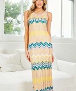 Pink Diamond Rizza Dress - Multi DRESSES