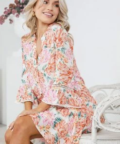 Style Box Robinson Dress - White Floral