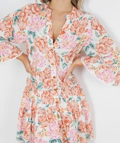 Style Box Robinson Dress - White Floral