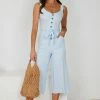 Desire Romola Jumpsuit - Sky Blue CLOTHING